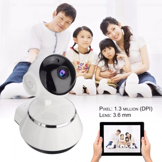Wide Angle Indoor Night Visoion Home Security Surveillance 720P HD Wireless Wifi IP Camera 3.6mm Lens